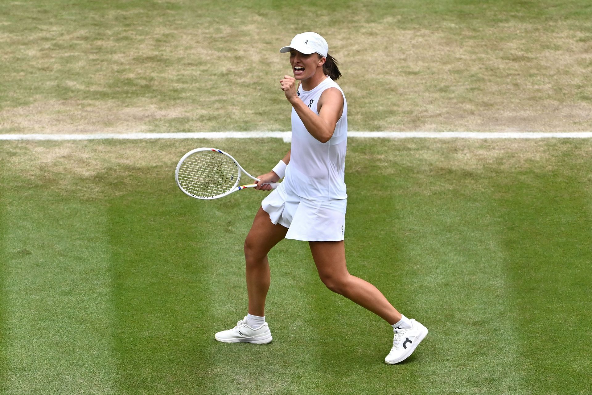 Iga Swiatek is the eighth seed at this year's Wimbledon. (Source: Getty)